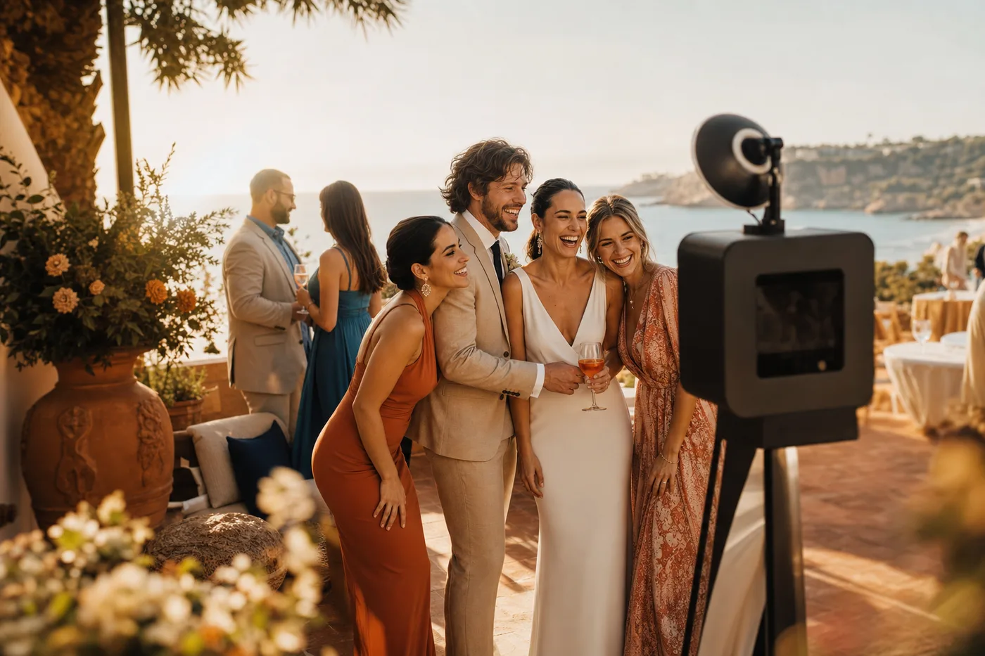 Fotomatón en boda en Tarragona